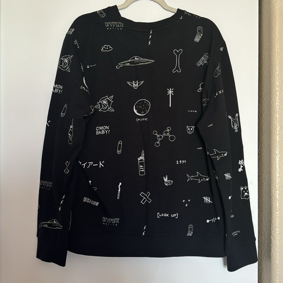 Forever 21 Men’s Quirky Graphic Sweater Size XL - Picture 3 of 5